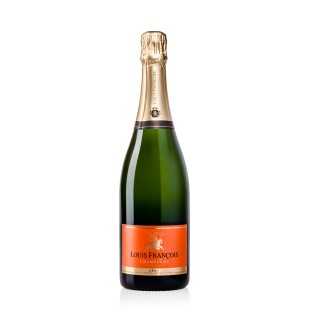 CHAMPAGNE Louis François – Cuvée Brut sans année : Fine bulles et intense